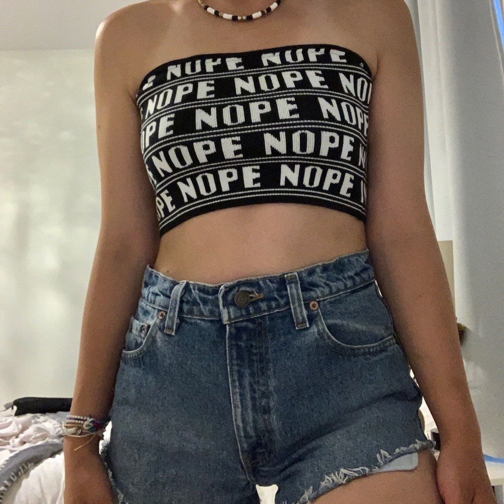 ⭐️URBAN OUTFITTERS “NOPE” BANDEAU